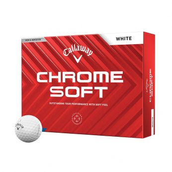 Dutzend Golfbälle Callaway Chrome Soft