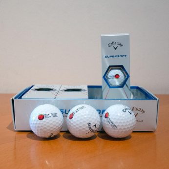 Dutzend Golfbälle Callaway Supersoft - Strawberry Tour