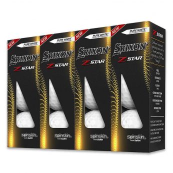 Dutzend Golfbälle Srixon Z-Star – Pure White