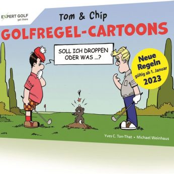 Golfregel-Cartoons