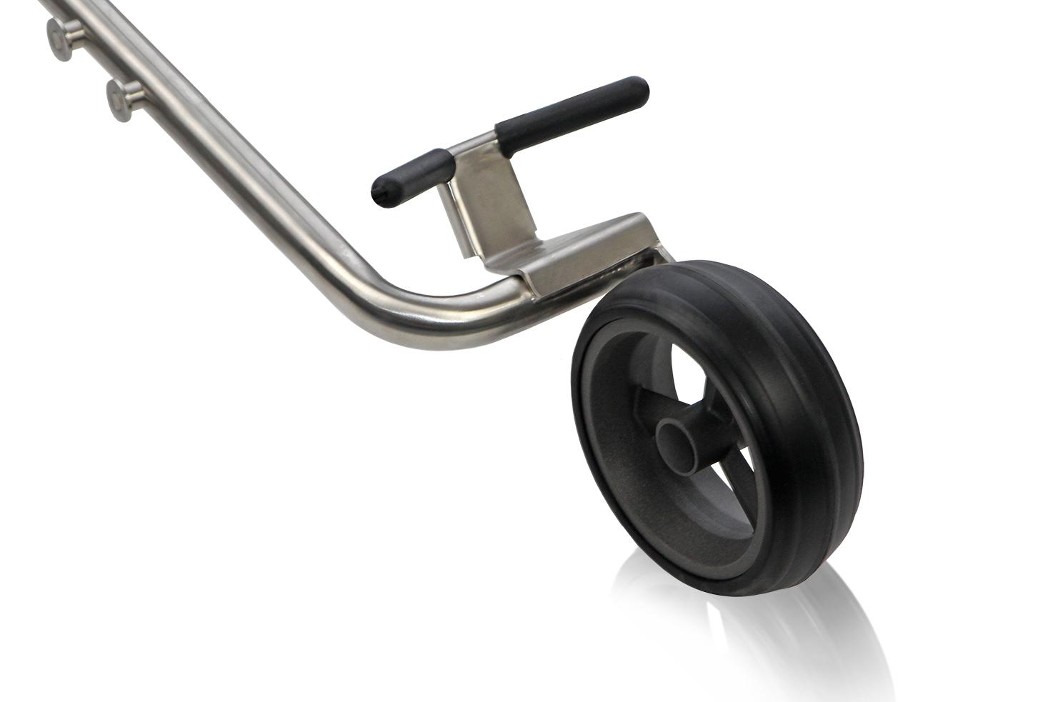 Elektrotrolley PG-Powergolf Zorro Flat Titan – Bild 9