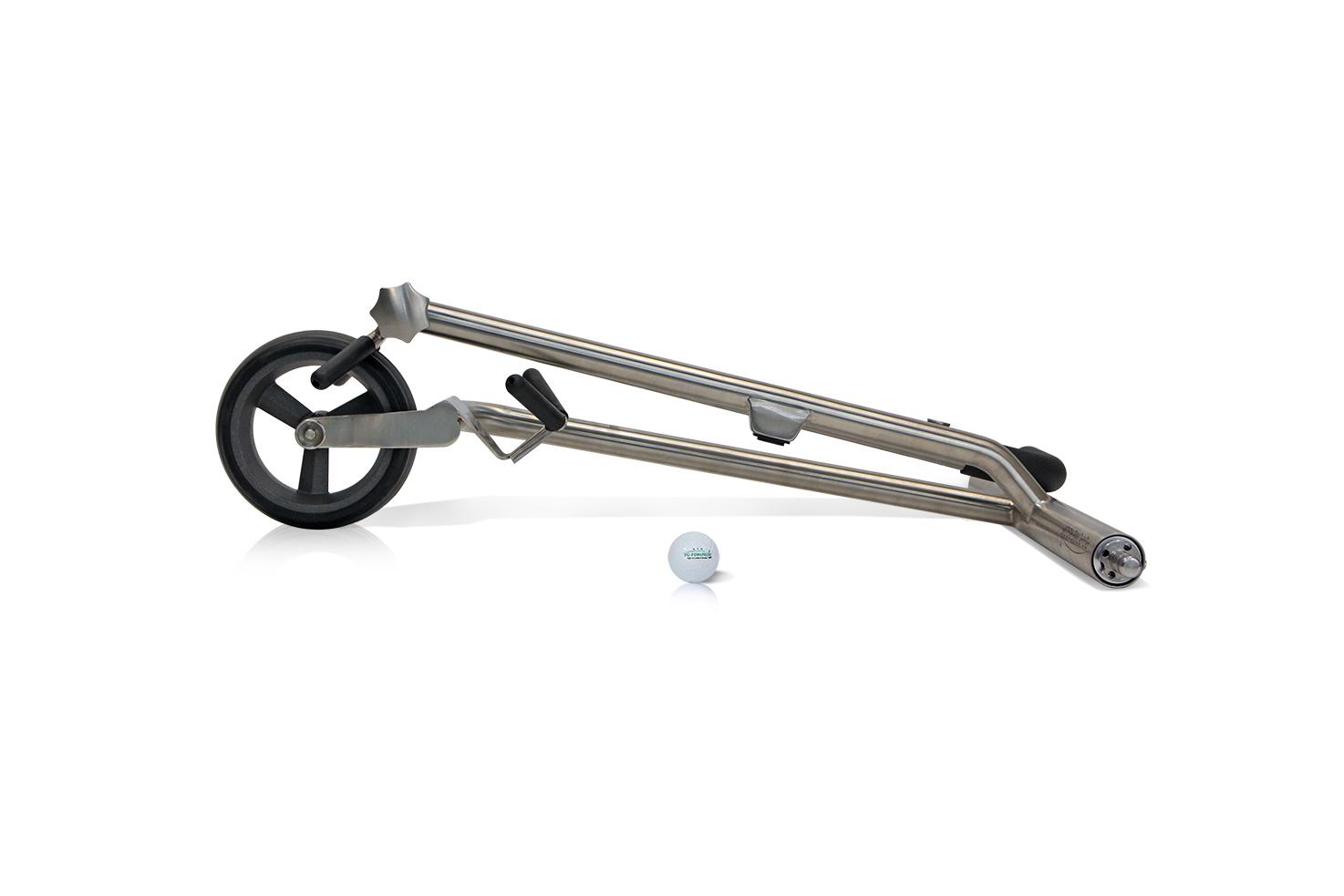 Elektrotrolley PG-Powergolf Zorro Flat Titan – Bild 4