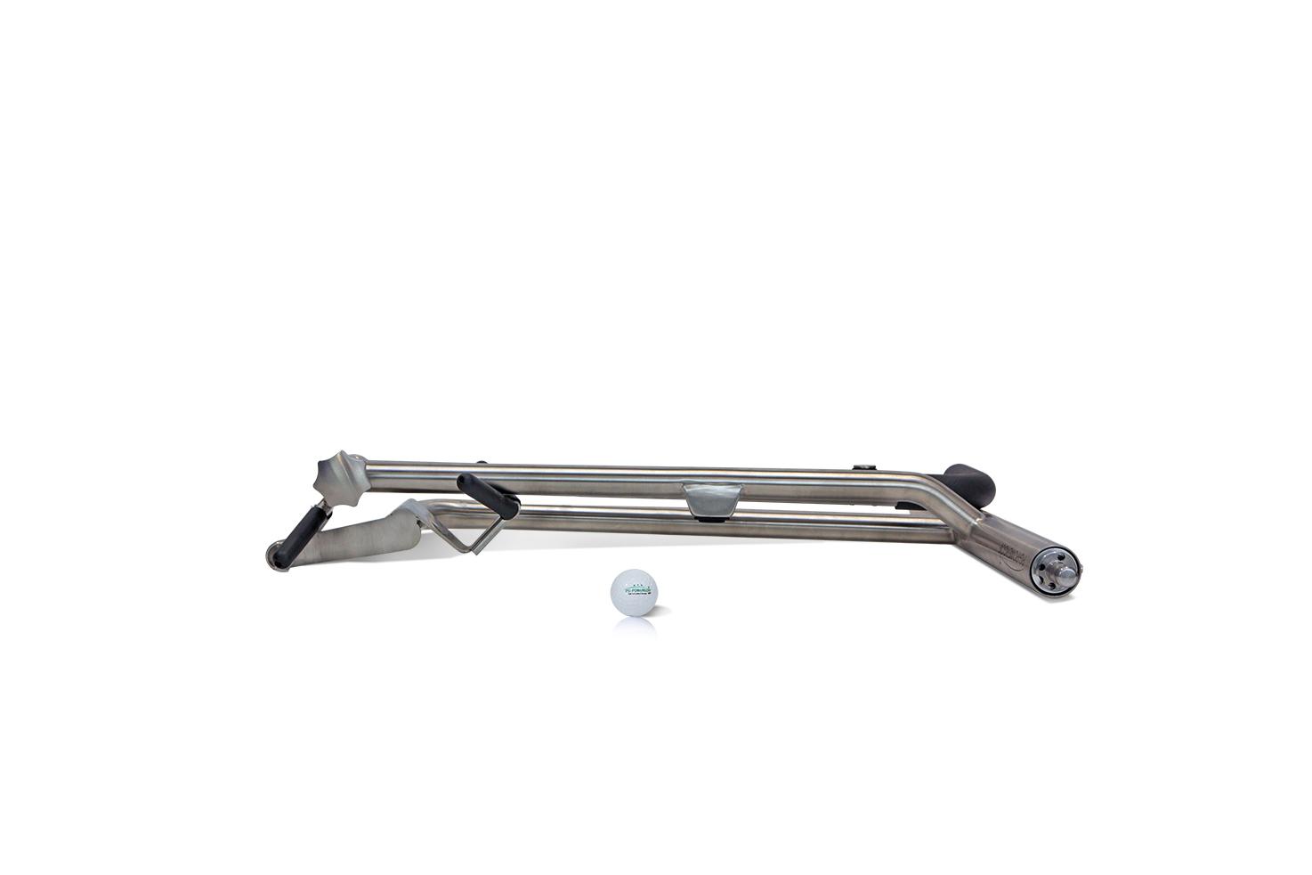 Elektrotrolley PG-Powergolf Zorro Flat Titan – Bild 5